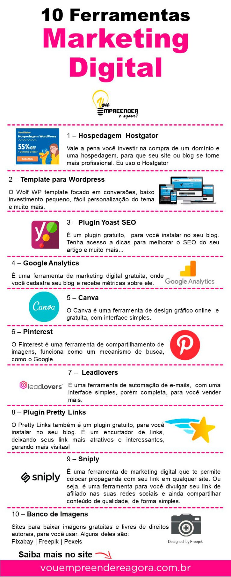10 Ferramentas de Marketing Digital