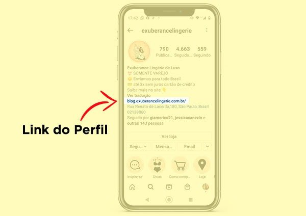 Tenha um link na Bio do seu Instagram