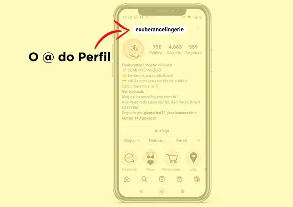 Como escolher um nome de usuario para o Instagram de forma estratégica para o seu negócio.