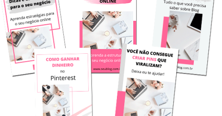 5 Templates para Pinterest Grátis para editar no Canva