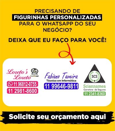 Figurinhas personalizadas para Whatsapp do seu negócio - Faça já as suas!