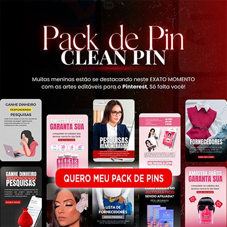 pack de pin para Pinterest Clean Pin