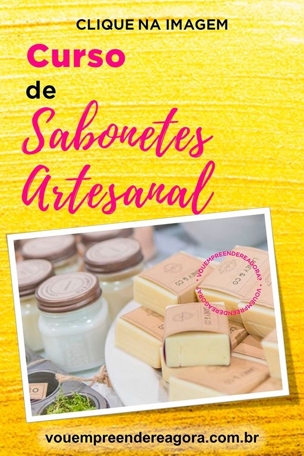 Curso de Sabonetes Artesanal