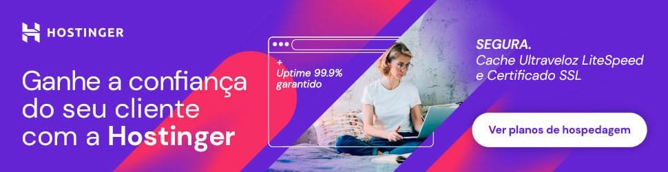 Planos Hostinger hospedagem de sites e blogs