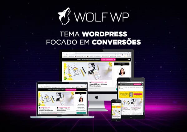 Wolf WP tema para WordPress