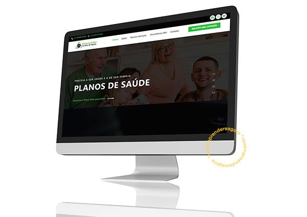 Site Multi-page de corretora de seguros