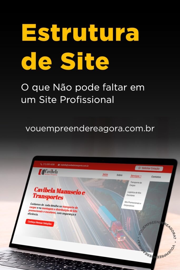 Estrutura de site: O que não pode faltar em um site profissional