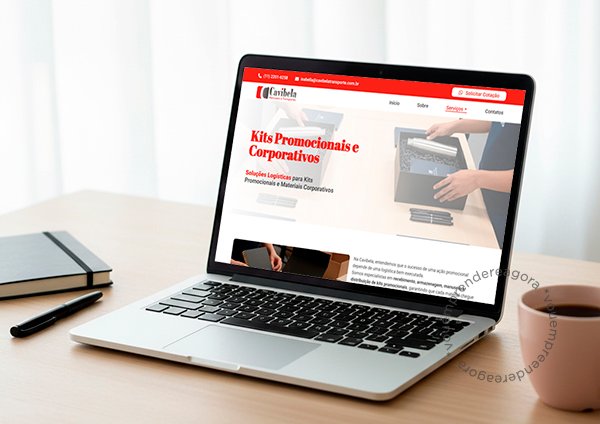 página de serviço - Estrutura de um site profissional