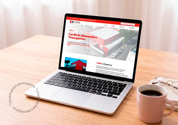 Página Sobre - Estrutura de um site profissional