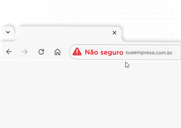 seu site não tem SSL