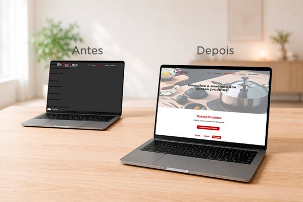site desatualizado