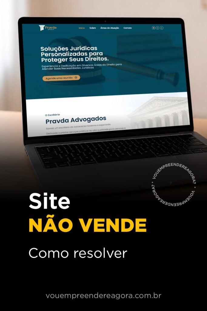meu site não vende