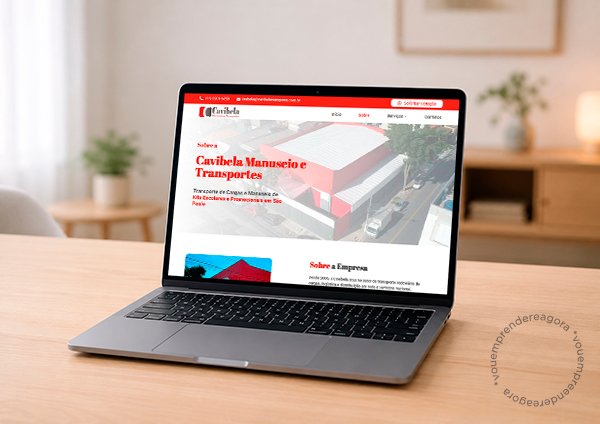 site profissional transmite confiança